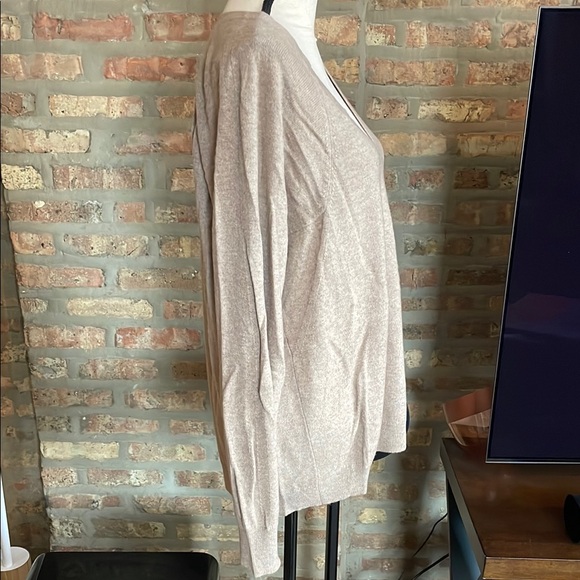 Garnet Hill Women's Beige Cashmere Sweater - L - Picture 4 of 7